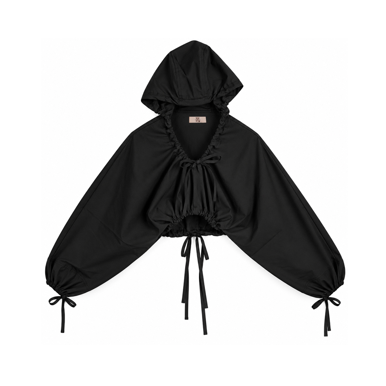 هودی نیم تنه مشکی